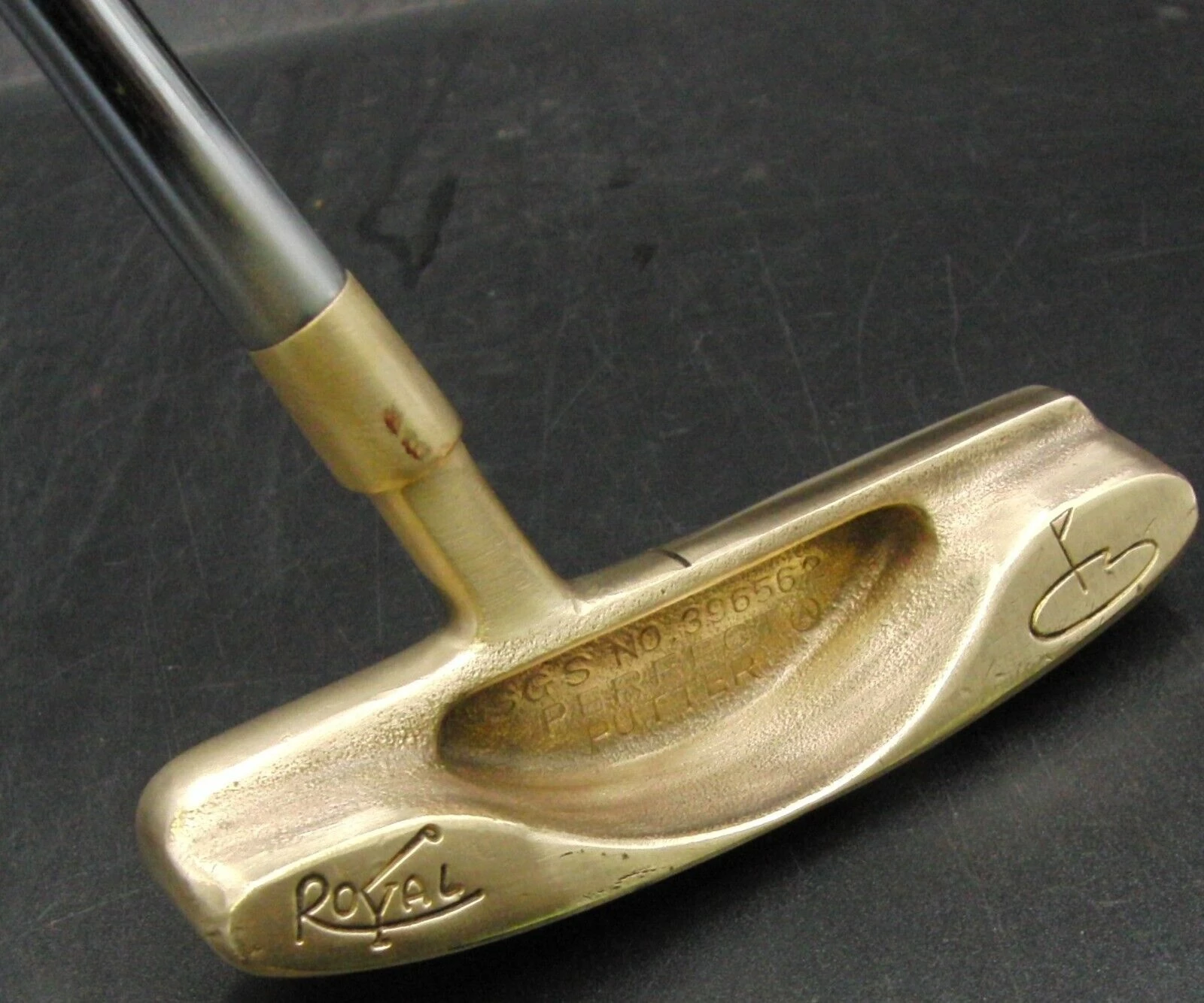 Vintage Japanese SGKS Royal Just Roll Putter Steel Shaft 88cm Long 7 Vintage Japanese SGKS Royal Just Roll Putter Steel Shaft 88cm Long - Image 6