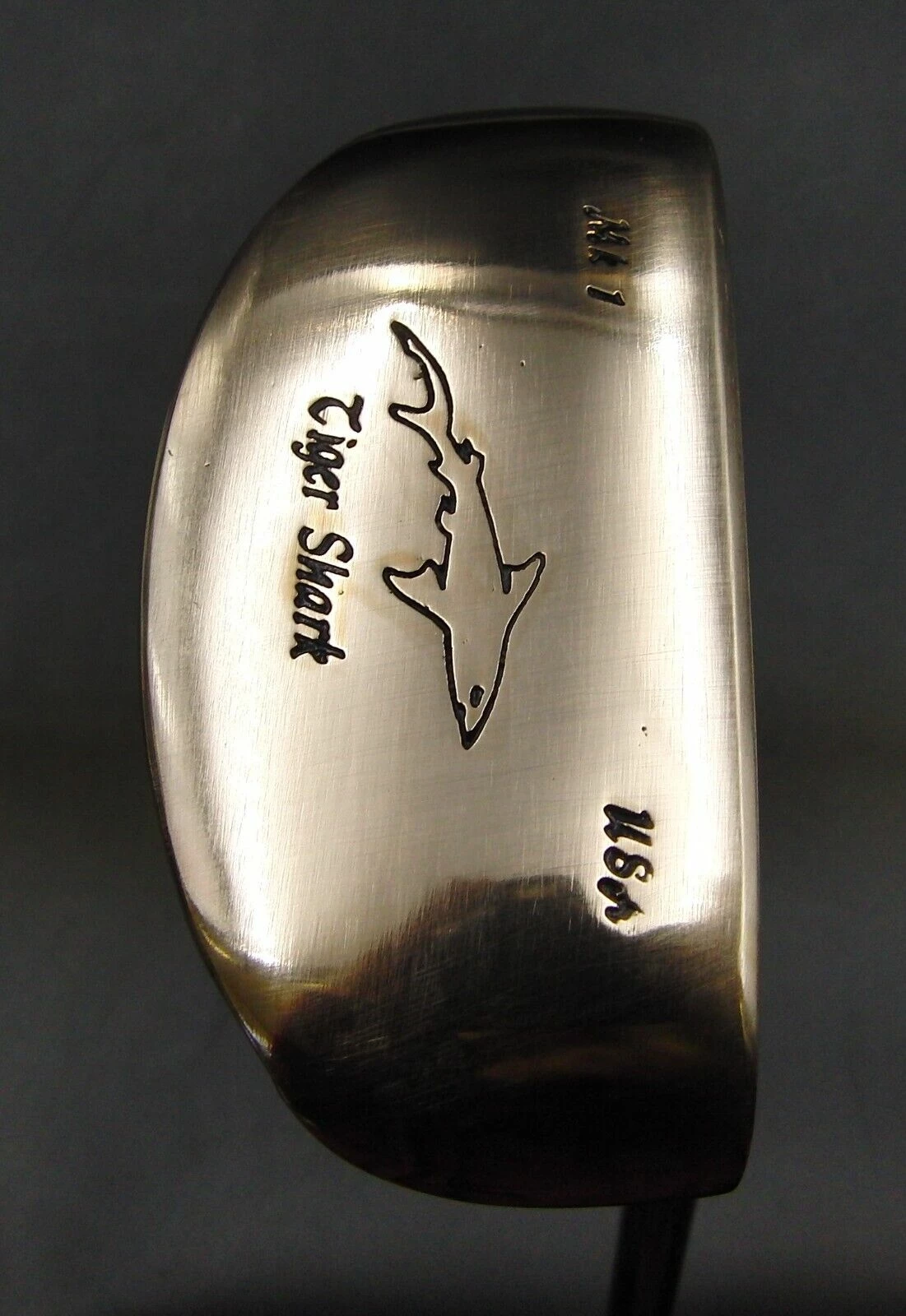 Polished Tiger Shark MK 1 Putter 86.5cm Playing Length Steel Shaft 10 Polished Tiger Shark MK 1 Putter 86.5cm Playing Length Steel Shaft - Image 8