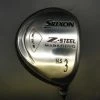 Pro Power Srixon Z-Steel Maraging 14.5° 3 Wood Stiff Graphite Shaft Burrows Grip