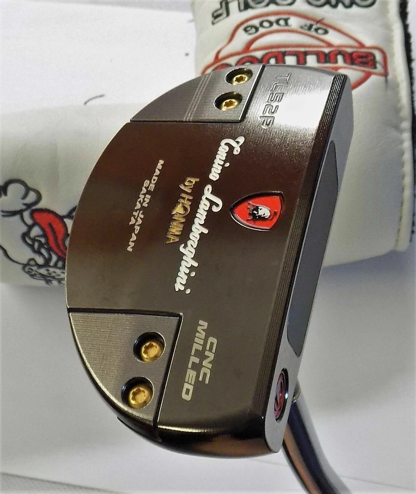 Honma Tonino Lamborghini TL52P CNC MIlled Mallet Putter 3 Honma Tonino Lamborghini TL52P CNC MIlled Mallet Putter