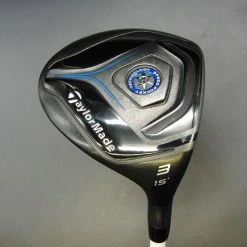 Taylormade Speed Pocket Technology 15° 3 Wood Stiff Graphite Shaft G/Pride Grip