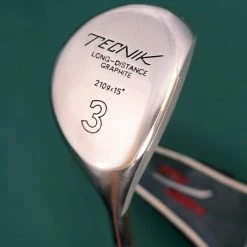 Vintage Ladies Sundridge Tecnik 15° 3 Wood Ladies Graphite Shaft Sundridge Grip