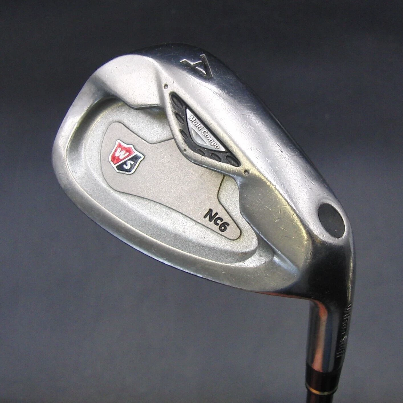 Wilson Staff NC6 Multi Compo Gap Wedge Regular Graphite Shaft Wilson Staff Grip 4 Wilson Staff NC6 Multi Compo Gap Wedge Regular Graphite Shaft Wilson Staff Grip - Image 2