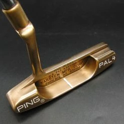 Refurbished & Paint Filled Ping Pal 4 Becu Putter Steel Shaft 89cm Long