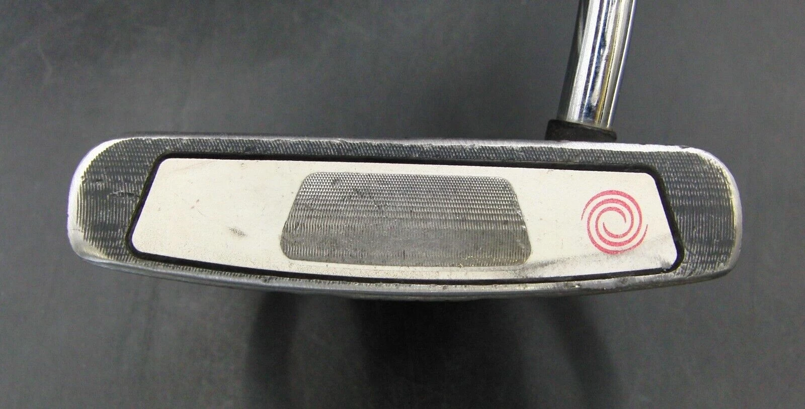 Odyssey White Steel 2-Ball SRT Putter 86cm Steel Shaft Iguana Golf Grip 4 Odyssey White Steel 2-Ball SRT Putter 86cm Steel Shaft Iguana Golf Grip - Image 2