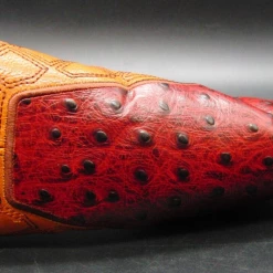 Luxury PSYKO GOLF Ostrich Genuine Leather Putter Embossed Logo Head Cover -MACTEC Golf Shop 32 b86a391c 0a48 4cfe 8c28 2c4fa3cfb433