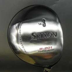 Srixon W-201 14° 3 Wood Stiff Graphite Shaft Golf Pride Grip