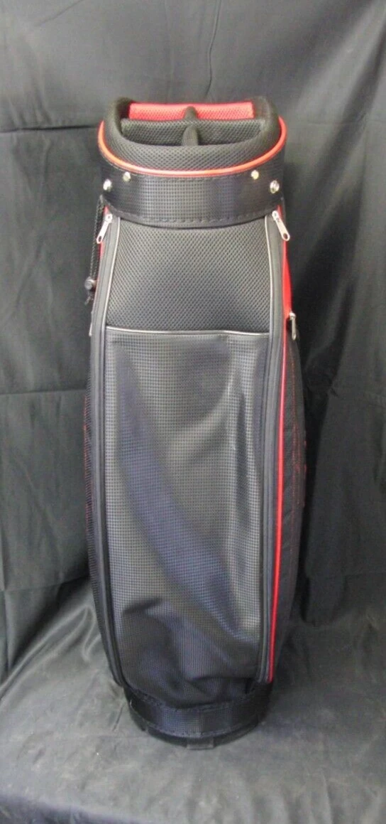 Japanese 5 Division Ignio Black & Red Tour Trolley Cart Golf Bag 6 Japanese 5 Division Ignio Black & Red Tour Trolley Cart Golf Bag - Image 4