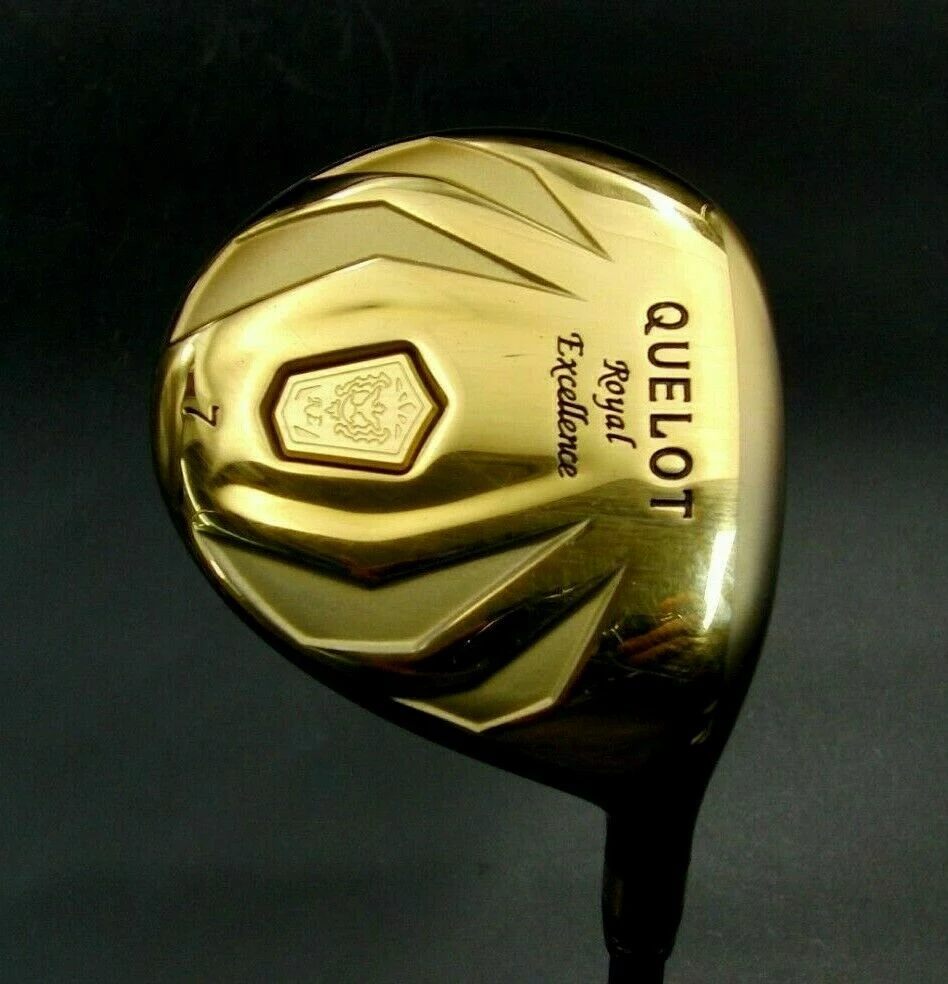Japanese Quelot Royal Excellence 7 Wood Regular Graphite Flex Shaft DRI-Tac Grip 3 Japanese Quelot Royal Excellence 7 Wood Regular Graphite Flex Shaft DRI-Tac Grip