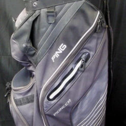 15 Division Ping Pioneer Dark Blue White Tour Cart Golf Clubs Bag -MACTEC Golf Shop 32 bd93b369 3a23 4abf 8af0 610f5a0ef692