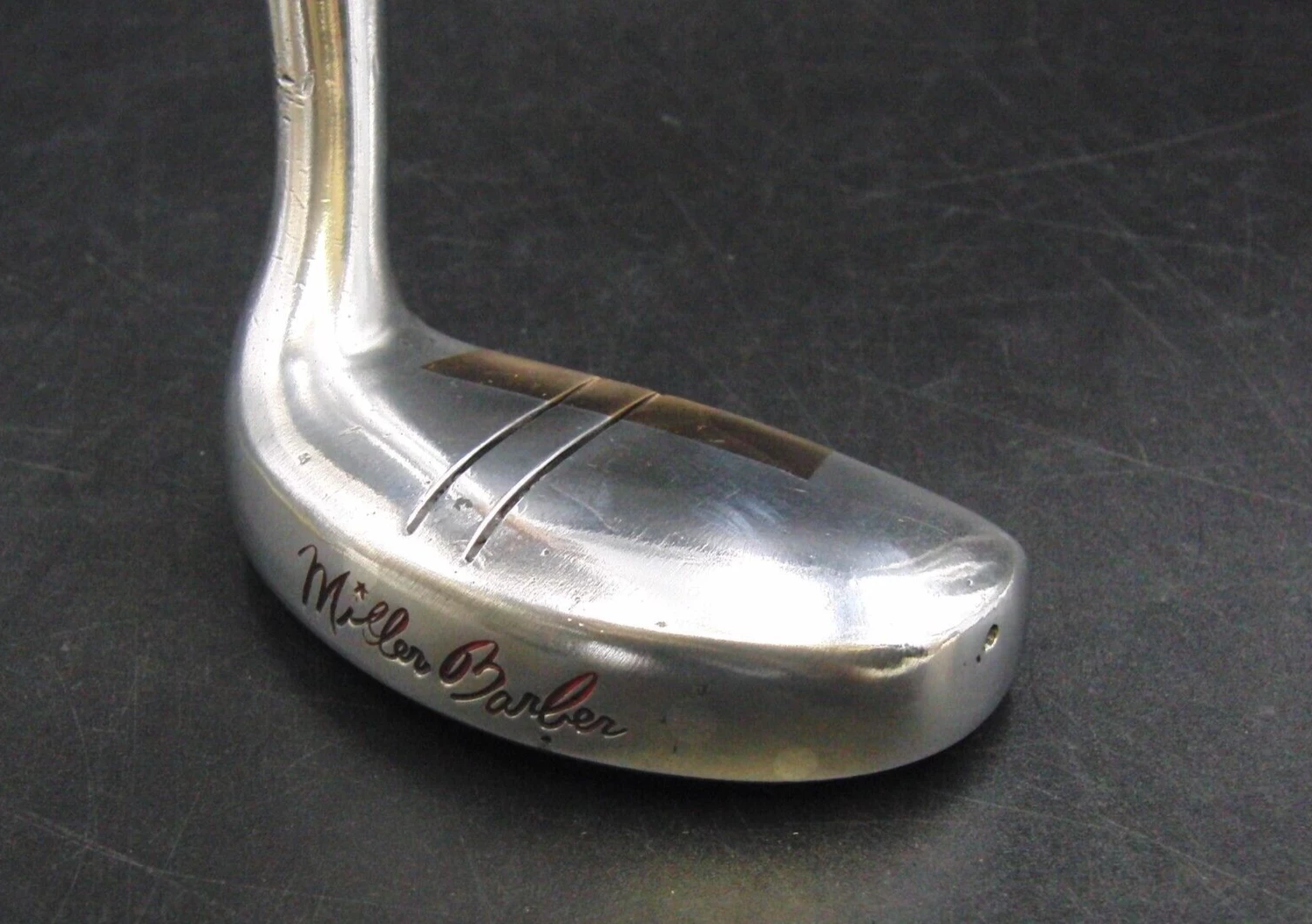 Powerbilt Vintage Power Bilt Miller Barber Putter Wooden Shaft Playing Length 89.5cm 11 Powerbilt Vintage Power Bilt Miller Barber Putter Wooden Shaft Playing Length 89.5cm - Image 9