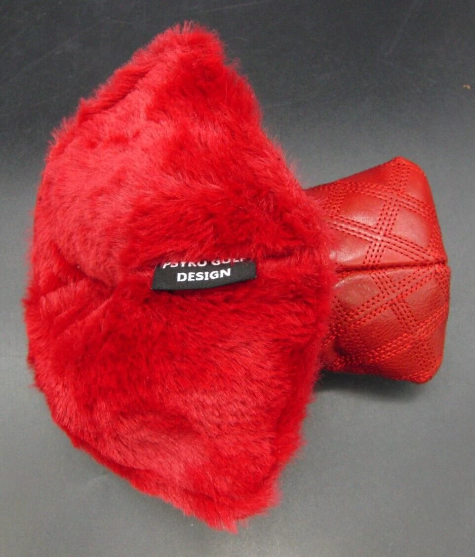 Luxury PSYKO GOLF Croc Quilted Embroidered Genuine Leather Putter Head Cover 6 Luxury PSYKO GOLF Croc Quilted Embroidered Genuine Leather Putter Head Cover - Image 4