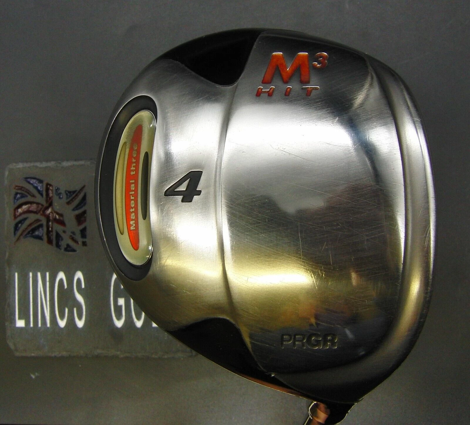 Japanese PRGR M3 Hit 4 Wood Senior Graphite Shaft PRGR Grip 3 Japanese PRGR M3 Hit 4 Wood Senior Graphite Shaft PRGR Grip