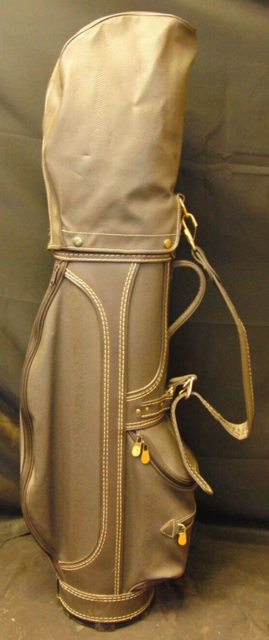 Vintage 3 Division Trussardi Tour Cart Trolley Golf Clubs Bag 3 Vintage 3 Division Trussardi Tour Cart Trolley Golf Clubs Bag