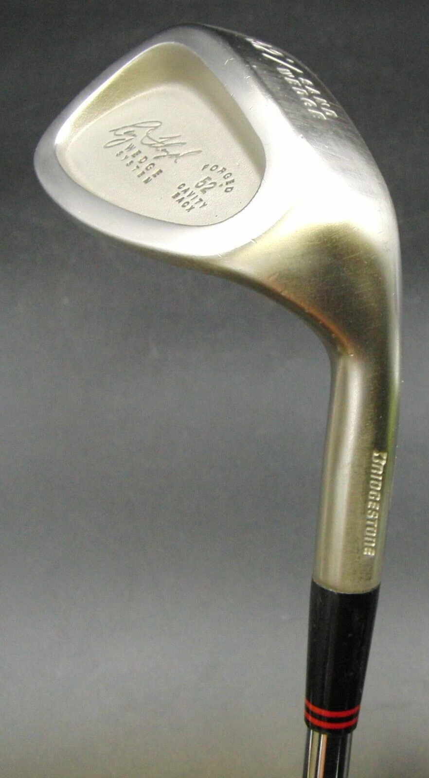 Bridgestone Ray Floyd Forged 52º Sand Wedge Regular Steel Swing Rite Grip 4 Bridgestone Ray Floyd Forged 52º Sand Wedge Regular Steel Swing Rite Grip - Image 2