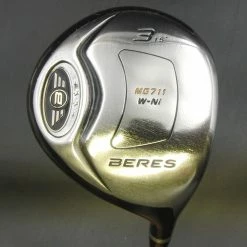 Honma Beres MG711 W-Ni 15° 3 Wood Regular Flex Graphite Shaft Beres Grip