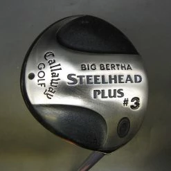 Ladies Callaway Big Bertha SteelHead Plus #3 Wood Ladies Graphite Shaft