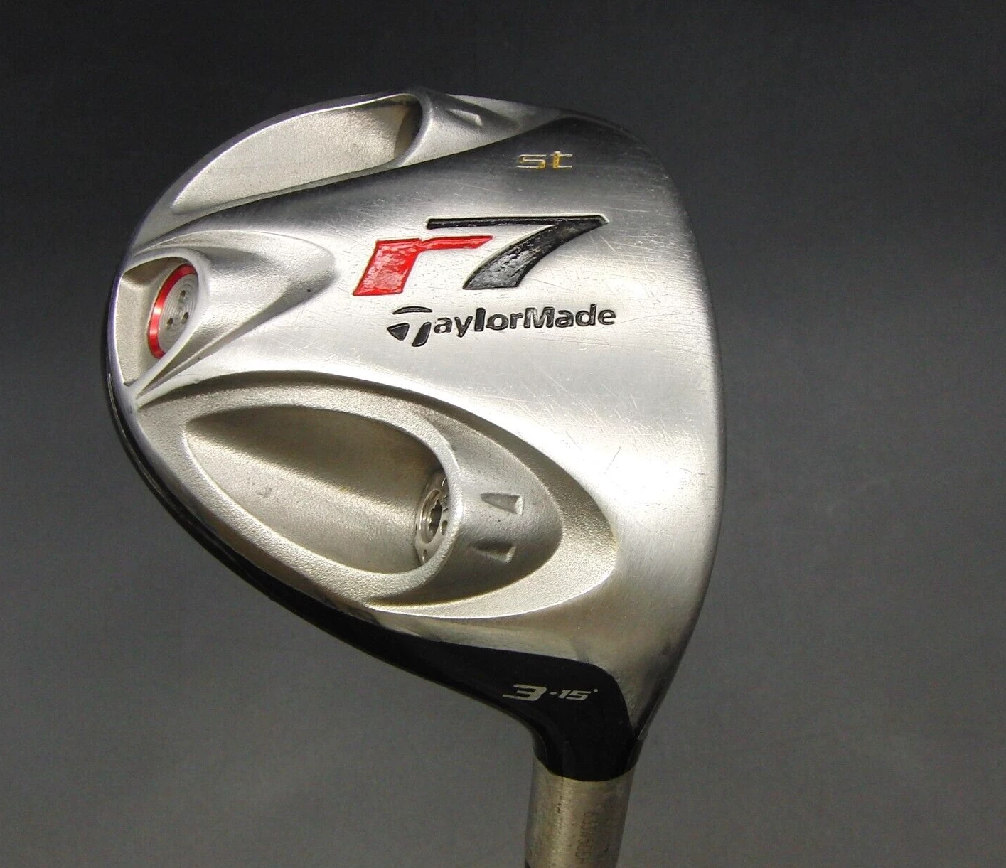 Taylormade R7 St 15° 3 Wood Stiff Graphite Shaft Taylormade Grip 3 Taylormade R7 St 15° 3 Wood Stiff Graphite Shaft Taylormade Grip