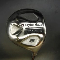 TaylorMade Titanium 5 Wood Regular Bubble Graphite Shaft TaylorMade Grip