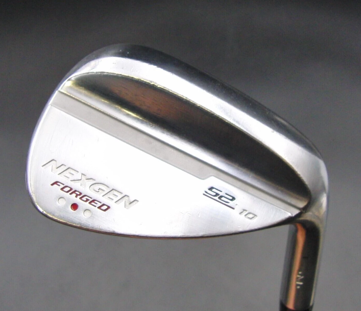 Japanese NexGen Forged 52º Gap Wedge Stiff Steel Shaft Golf Pride Grip 3 Japanese NexGen Forged 52º Gap Wedge Stiff Steel Shaft Golf Pride Grip