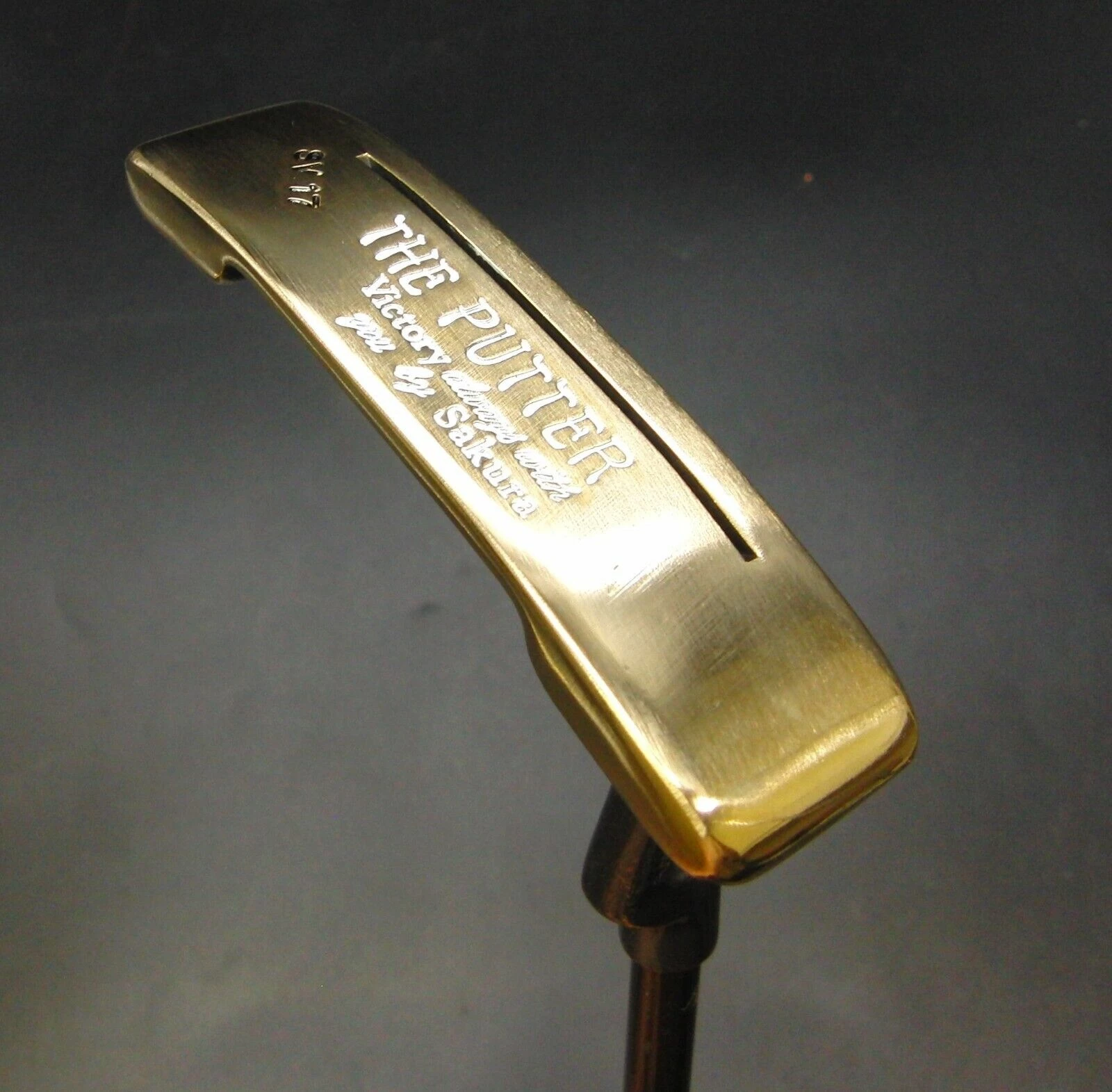 Vintage Japanese Sakura The Putter SV11 Antique Putter Graphite Shaft 85cm Long 5 Vintage Japanese Sakura The Putter SV11 Antique Putter Graphite Shaft 85cm Long - Image 3