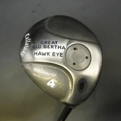Callaway Great Big Bertha Hawk Eye 4 Wood Stiff Graphite Shaft Callaway Grip