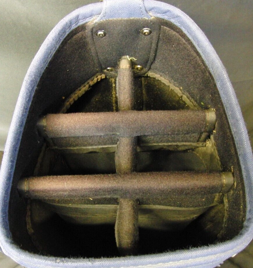 Vintage 6 Division Mizuno T-Zoid Tour Trolley Cart Golf Clubs Bag 7 Vintage 6 Division Mizuno T-Zoid Tour Trolley Cart Golf Clubs Bag - Image 5