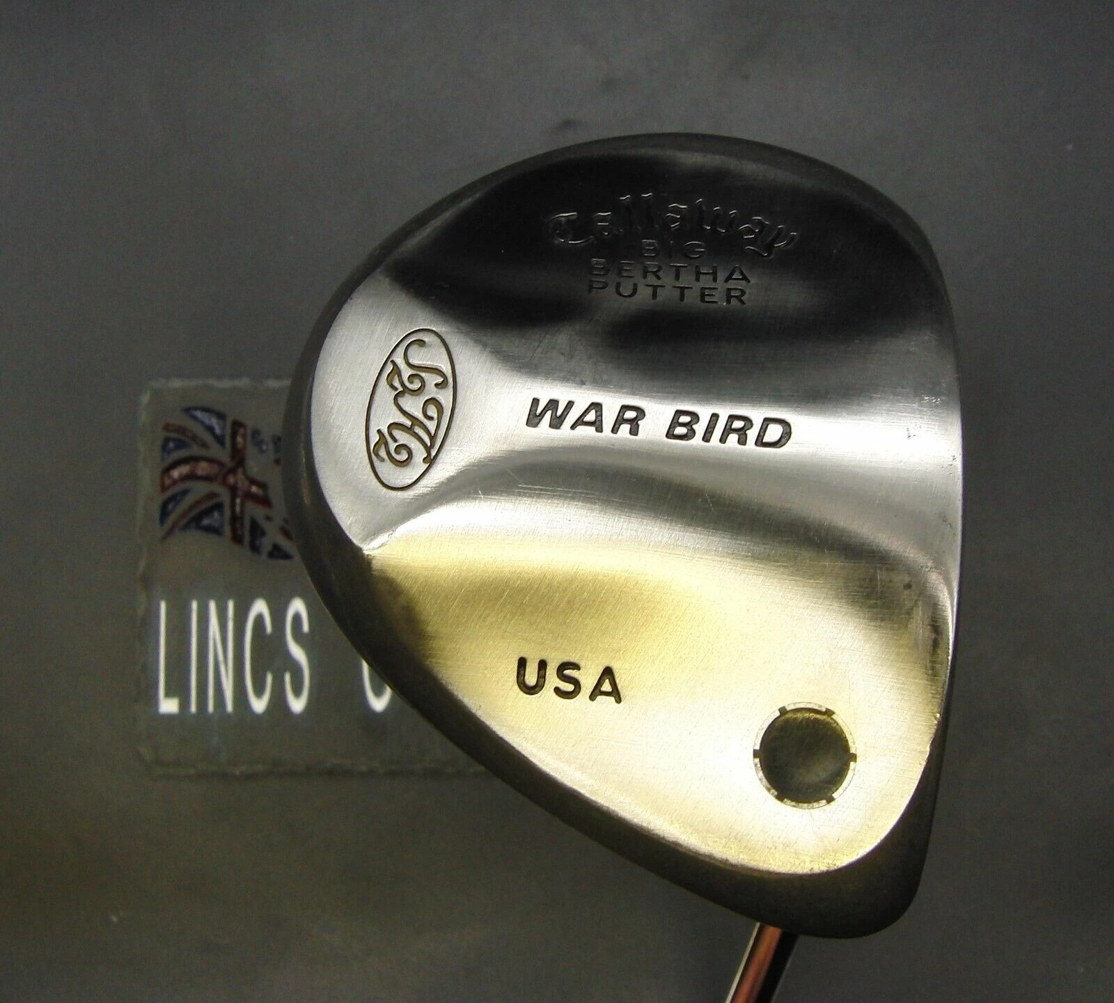 Refurbished Callaway Big Bertha War Bird Putter Steel Shaft 88cm Callaway Grip 3 Refurbished Callaway Big Bertha War Bird Putter Steel Shaft 88cm Callaway Grip