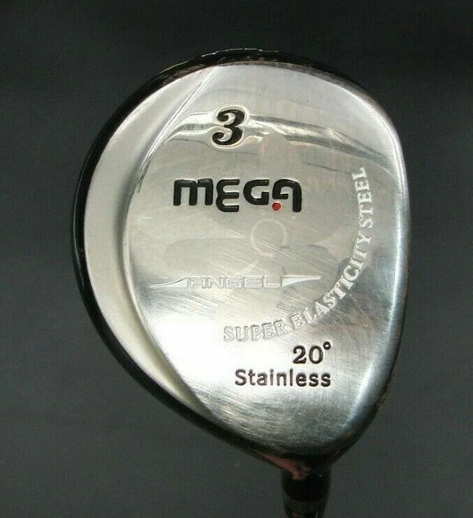 Ladies Mega Angel 20° 3 Wood Ladies Graphite Shaft Mega Grip 3 Ladies Mega Angel 20° 3 Wood Ladies Graphite Shaft Mega Grip