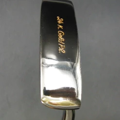 24k Gold Pl. Putter Graphite Shaft Playing Length 90cm Unbranded Grip