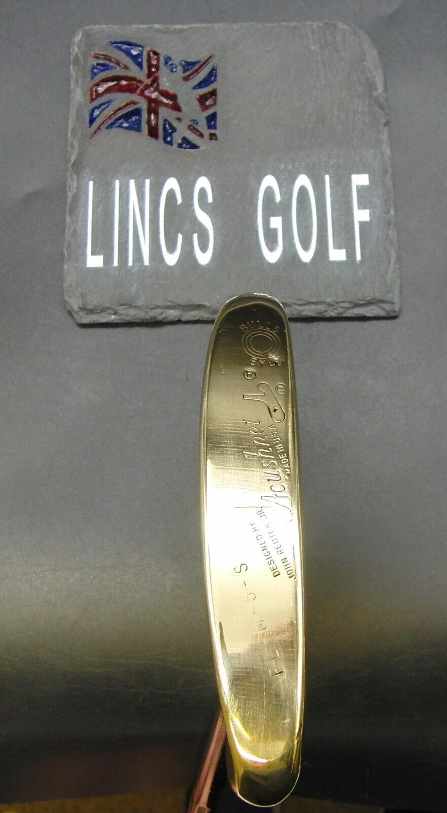 Refurbished Titleist Acushnet Bulls Eye Putter Steel Shaft Length 90cm 4 Refurbished Titleist Acushnet Bulls Eye Putter Steel Shaft Length 90cm - Image 2