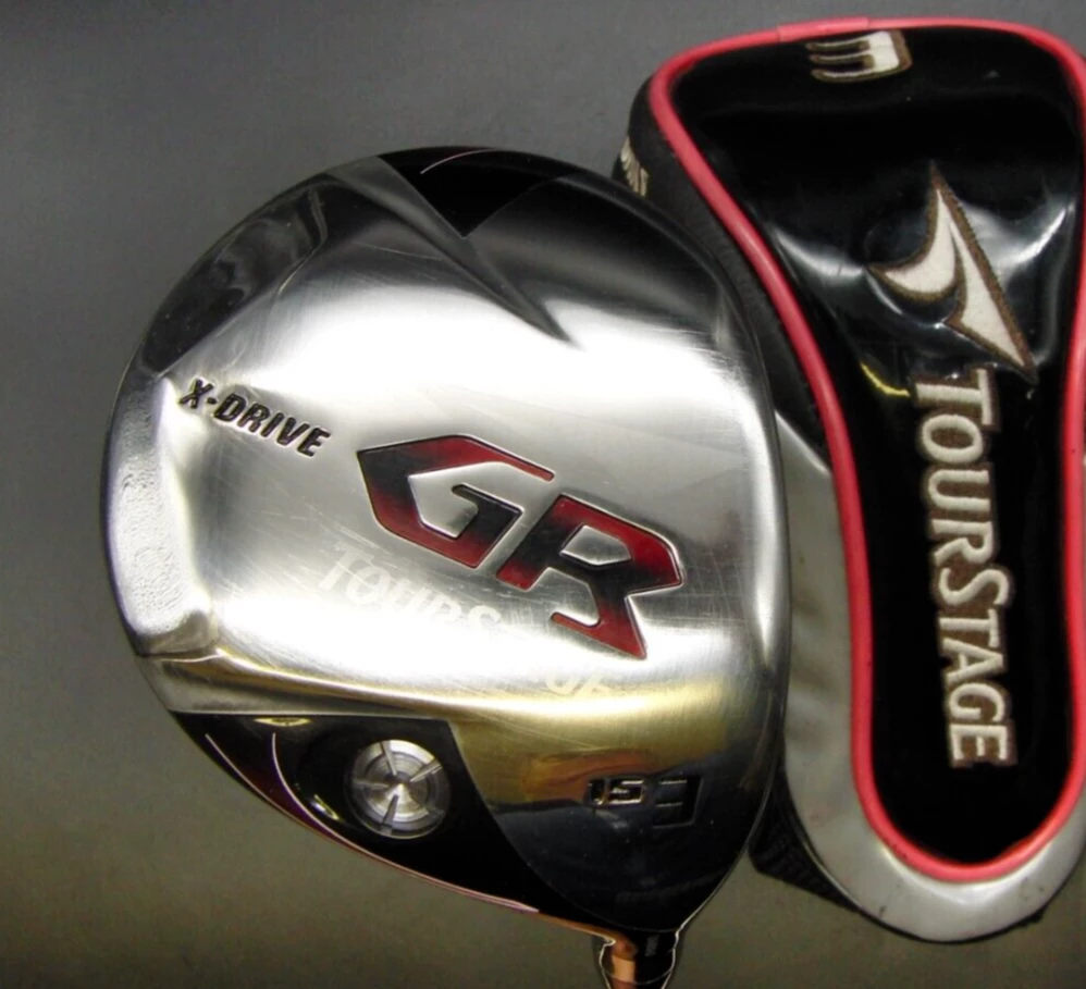 Bridgestone X-Drive 15° 3 Wood Regular Graphite Shaft Black Grip + Head Cover 3 Bridgestone X-Drive 15° 3 Wood Regular Graphite Shaft Black Grip + Head Cover