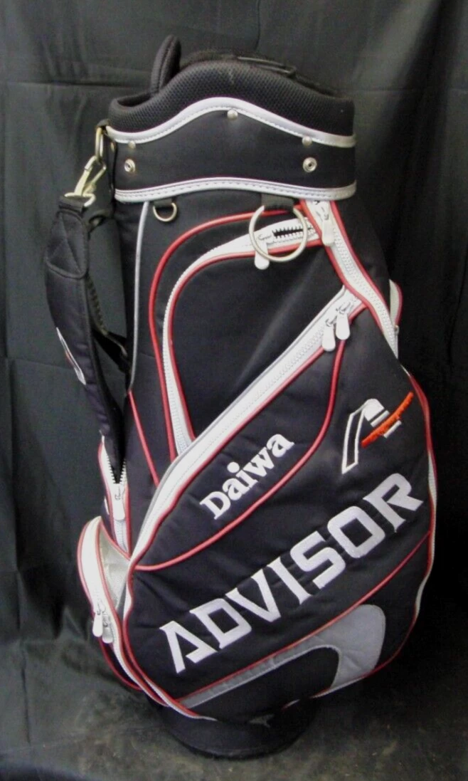 Japanese 8 Division Daiwa Advisor Tour Trolley Cart Golf Bag 6 Japanese 8 Division Daiwa Advisor Tour Trolley Cart Golf Bag - Image 4