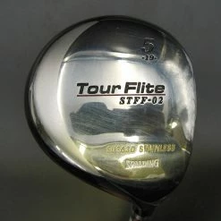 Japanese Spalding Tour Flite STFF-02 SUS630 19° 5 Wood Regular Graphite Shaft