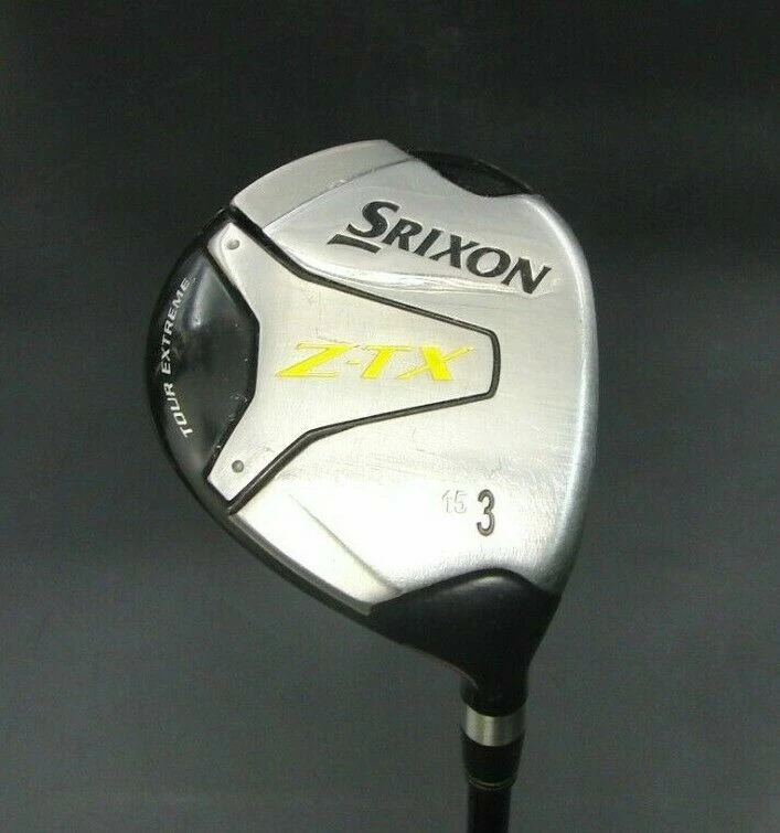 Japanese Srixon Z-TX 15° 3 Wood Regular Graphite Shaft Golf Pride Grip 3 Japanese Srixon Z-TX 15° 3 Wood Regular Graphite Shaft Golf Pride Grip