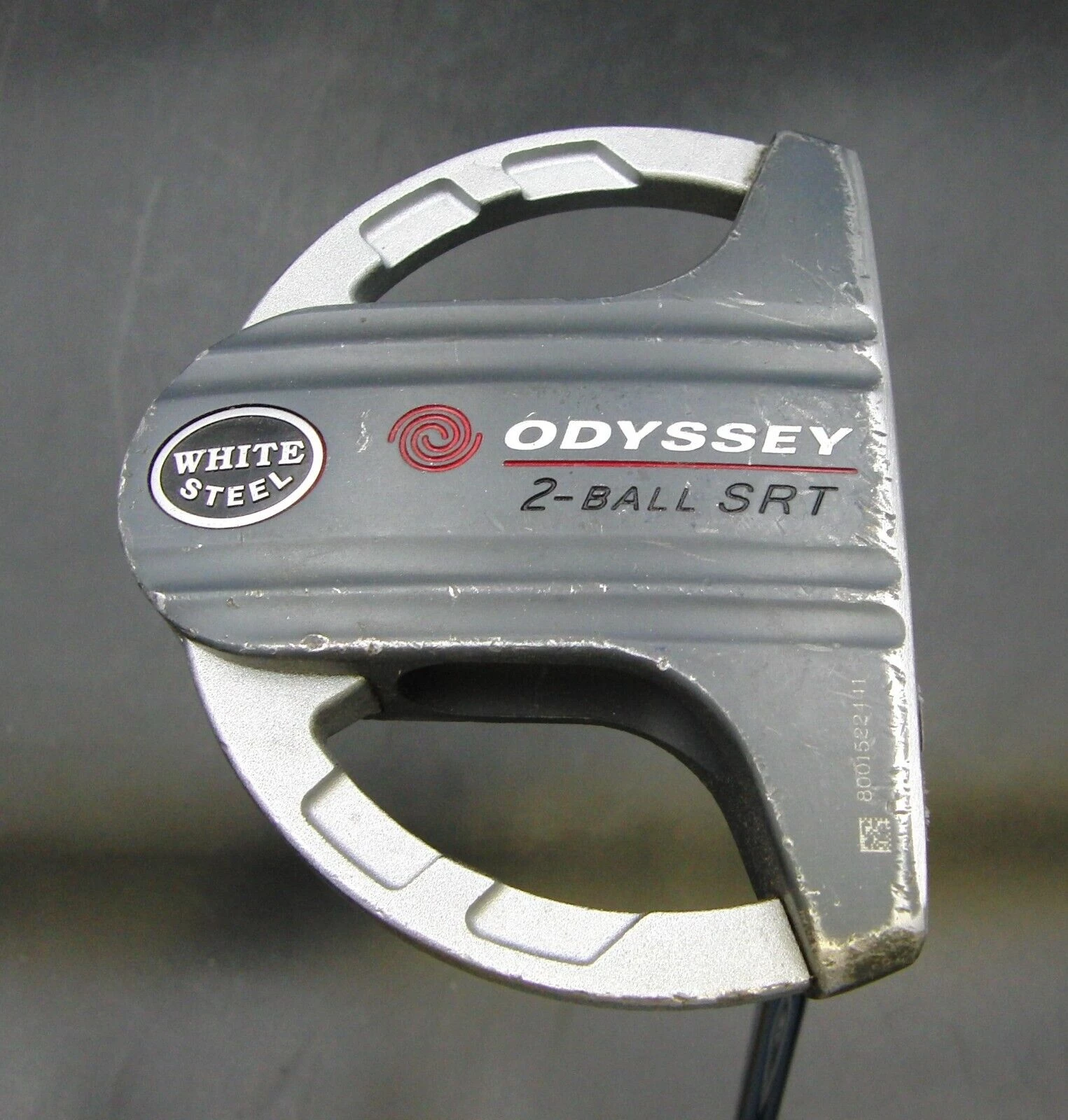 Odyssey White Steel 2-Ball SRT Putter 86cm Steel Shaft Iguana Golf Grip 6 Odyssey White Steel 2-Ball SRT Putter 86cm Steel Shaft Iguana Golf Grip - Image 4