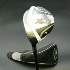 Left Handed Callaway X SERIES N415 3 Wood Regular Graphite Shaft Callaway Grip