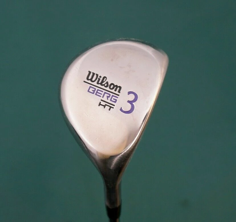 Vintage Ladies Wilson Berg HT 3 Wood Ladies Steel Shaft Wilson Grip 3 Vintage Ladies Wilson Berg HT 3 Wood Ladies Steel Shaft Wilson Grip