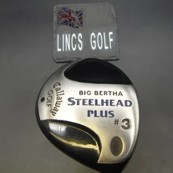 Callaway Big Bertha Steelhead Plus 3 Wood Regular Graphite Shaft C/way Grip + HC