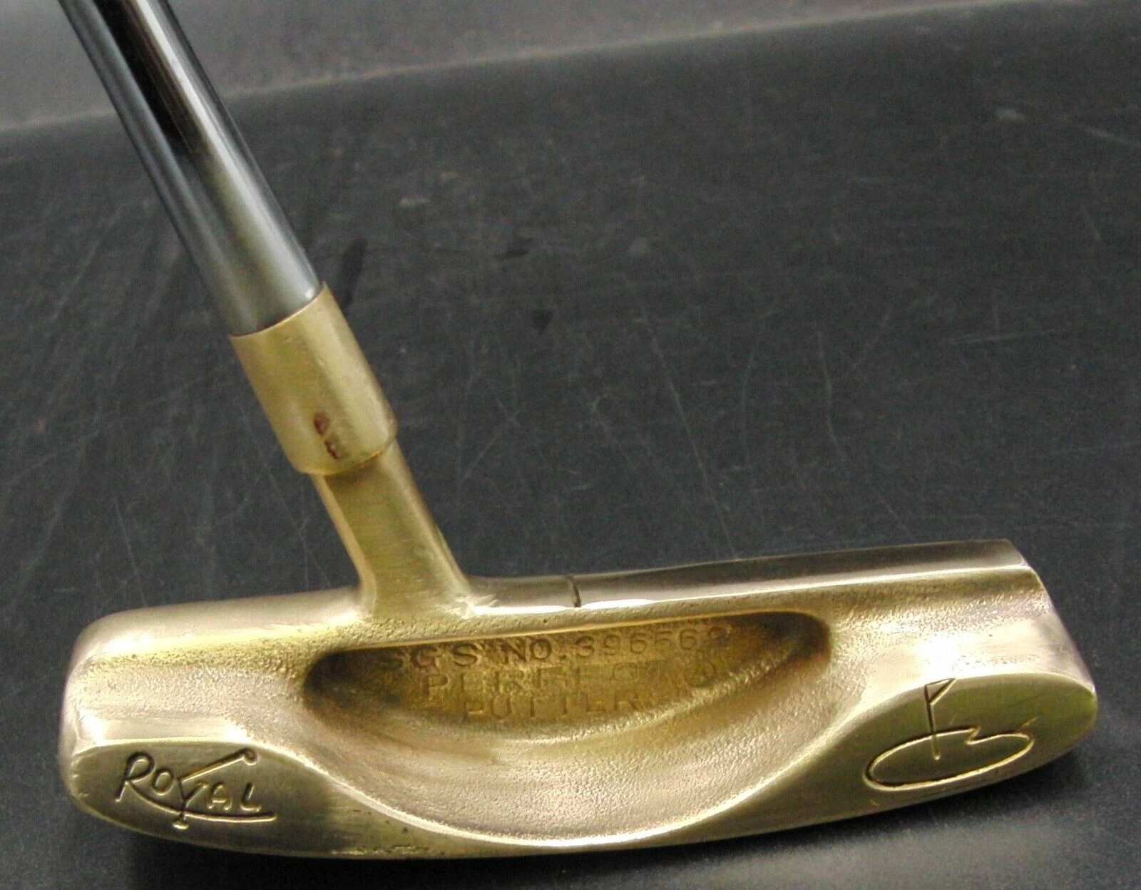 Vintage Japanese SGKS Royal Just Roll Putter Steel Shaft 88cm Long 5 Vintage Japanese SGKS Royal Just Roll Putter Steel Shaft 88cm Long - Image 4