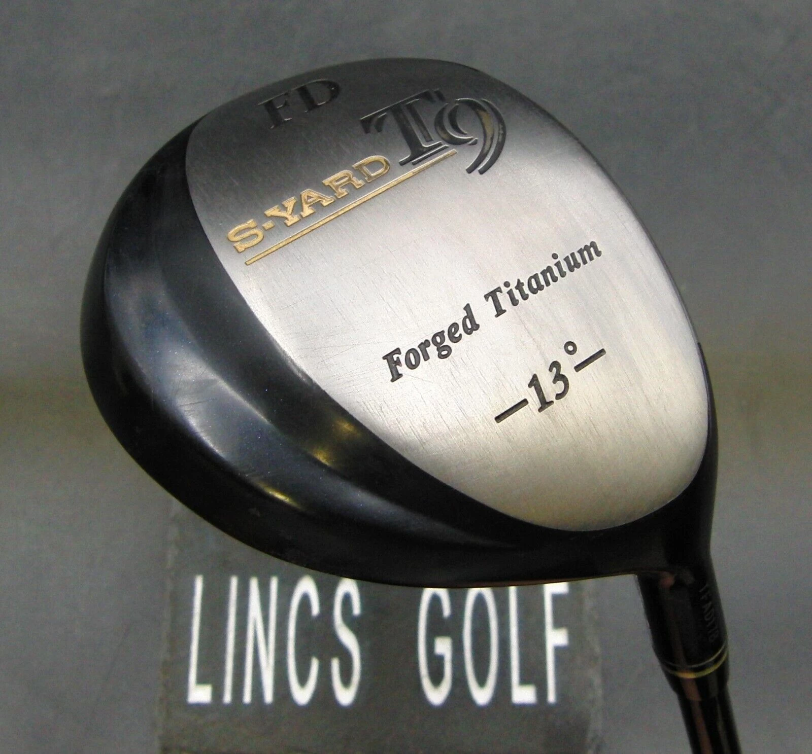 Japanese Seiko S-Yard T9 Forged FD 13° Wood Regular Graphite Shaft + HeadCover 4 Japanese Seiko S-Yard T9 Forged FD 13° Wood Regular Graphite Shaft + HeadCover - Image 2