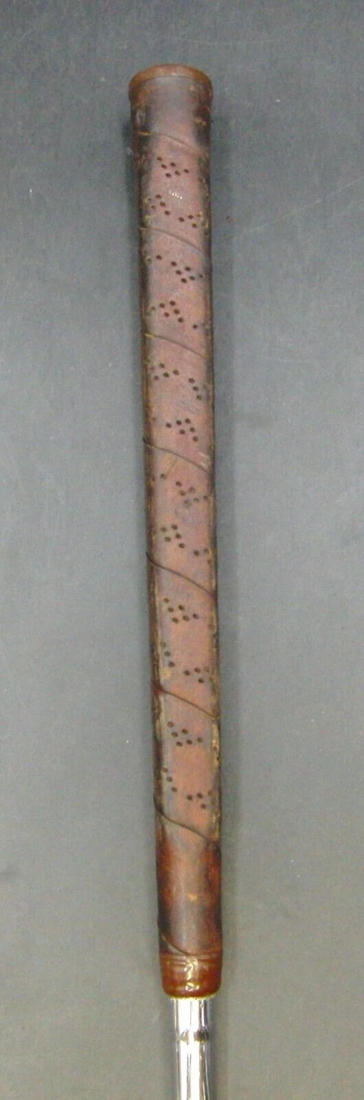 Vintage Garnet BG Wood & Brass Putter 88cm Playing Length Steel Shaft Wrap Grip 11 Vintage Garnet BG Wood & Brass Putter 88cm Playing Length Steel Shaft Wrap Grip - Image 9