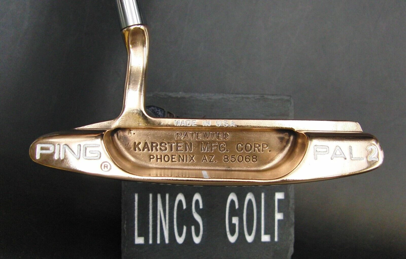 Refurbished & Paint Filled Ping Pal 2 Putter 87.5cm Steel Shaft PSYKO Grip 3 Refurbished & Paint Filled Ping Pal 2 Putter 87.5cm Steel Shaft PSYKO Grip