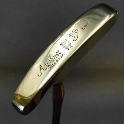 Refurbished Titleist Acushnet Bulls Eye Flange Putter Steel Shaft 87cm Length