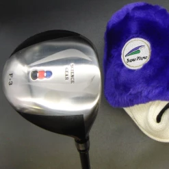 Japanese Science Gear F3 Wood Regular Graphite Shaft Lamkin Grip + Head Cover