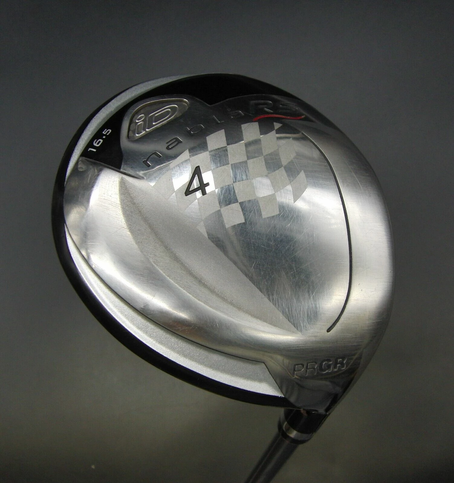 Japanese PRGR ID Nabla RS 16.5° 4 Wood Regular Graphite Shaft PRGR Golf Grip 3 Japanese PRGR ID Nabla RS 16.5° 4 Wood Regular Graphite Shaft PRGR Golf Grip