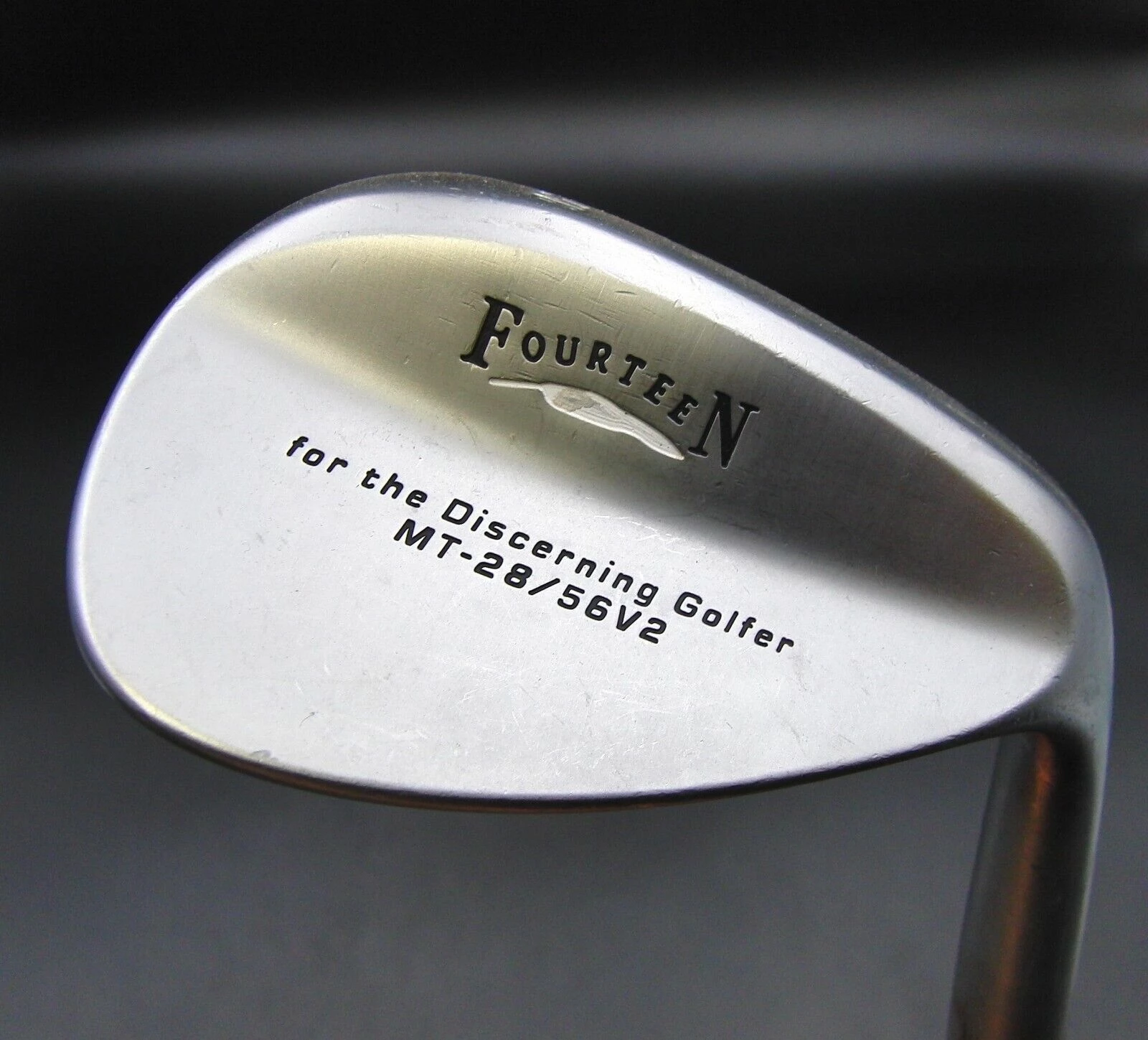 Japanese Fourteen MT-28/56V2 56° Sand Wedge Stiff Steel Shaft Golf Pride Grip 3 Japanese Fourteen MT-28/56V2 56° Sand Wedge Stiff Steel Shaft Golf Pride Grip - Image 2