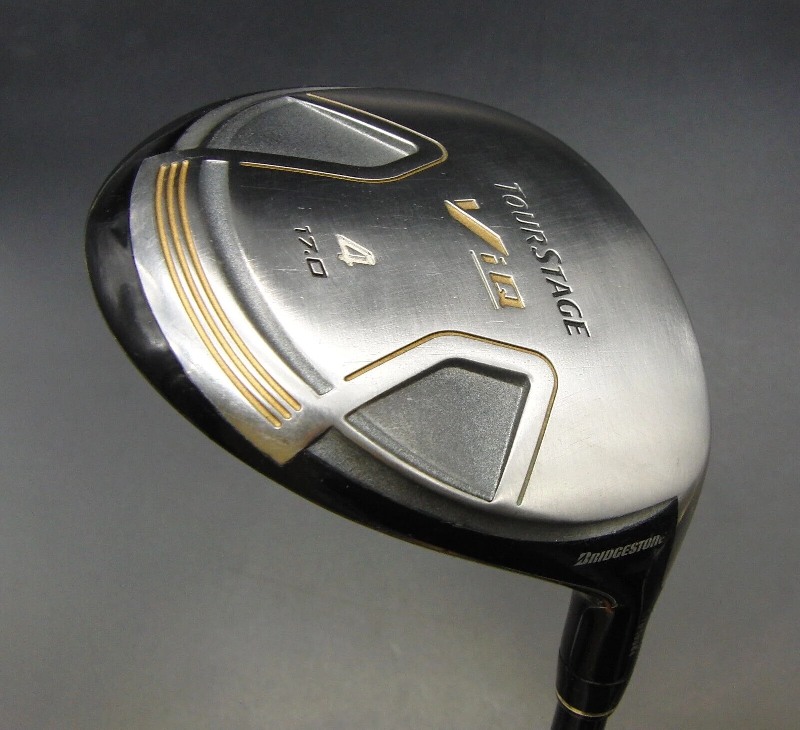 Bridgestone Tourstage ViQ 17° 4 Wood Stiff Graphite Shaft Golf Pride Grip 8 Bridgestone Tourstage ViQ 17° 4 Wood Stiff Graphite Shaft Golf Pride Grip - Image 6