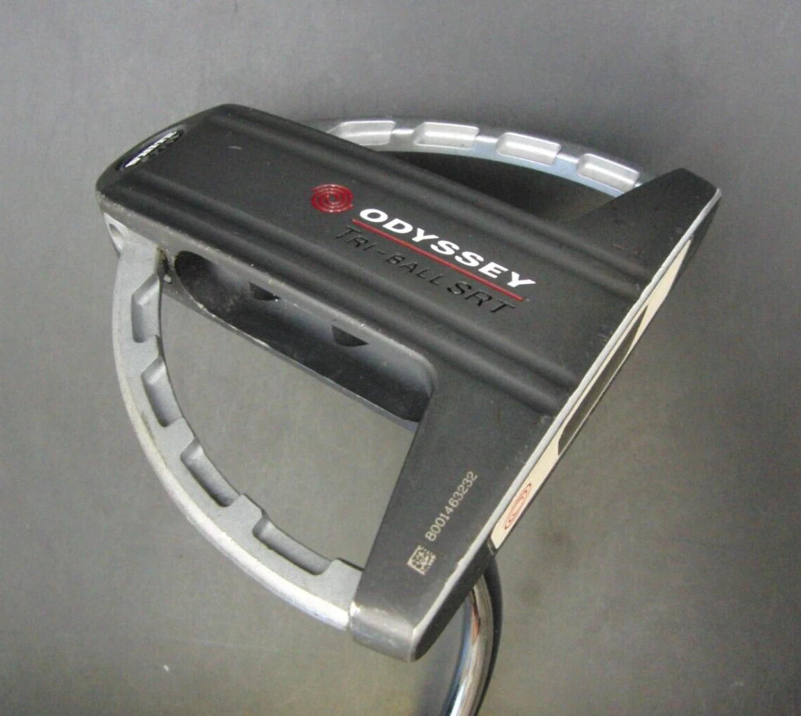 Odyssey White Steel TRI-Ball SRT Putter 82cm Length Steel Shaft Iguana Golf Grip 14 Odyssey White Steel TRI-Ball SRT Putter 82cm Length Steel Shaft Iguana Golf Grip - Image 12