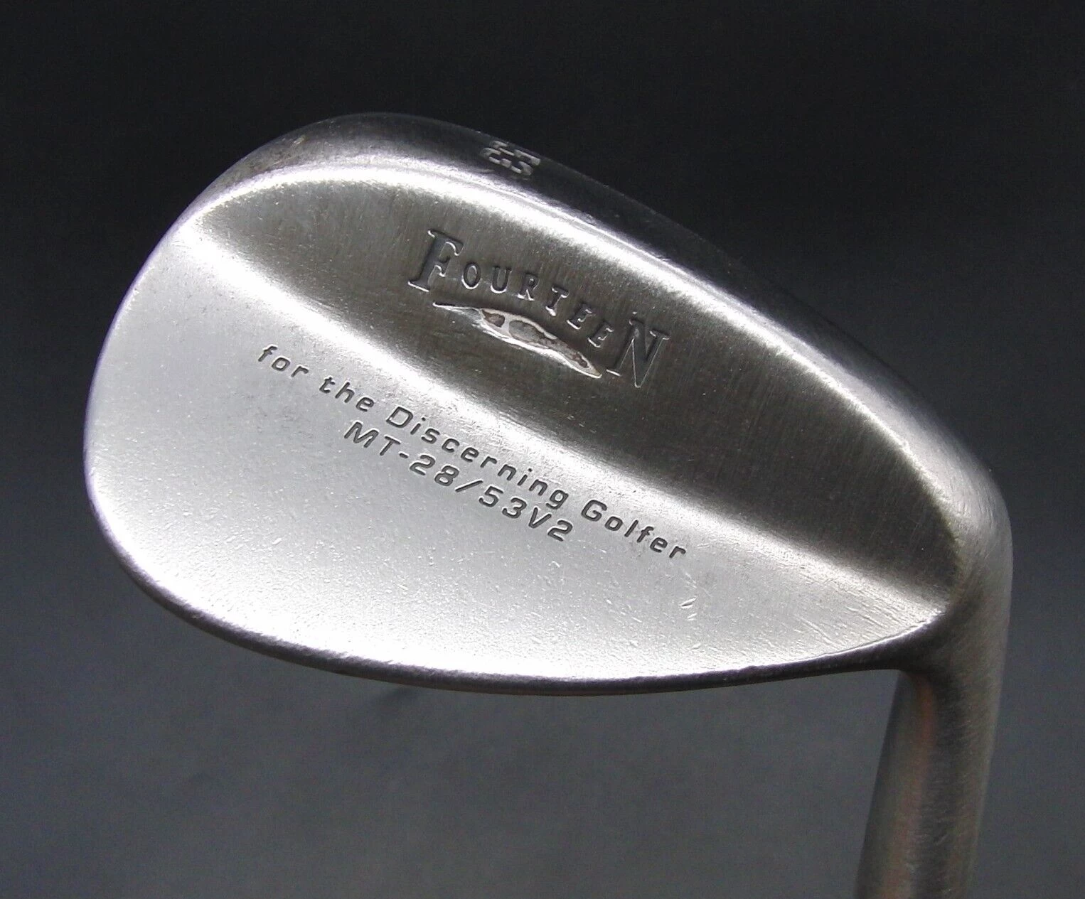 Fourteen MT-28/53V2 53° Gap Wedge Regular Steel Shaft Golf Pride Grip 8 Fourteen MT-28/53V2 53° Gap Wedge Regular Steel Shaft Golf Pride Grip - Image 6